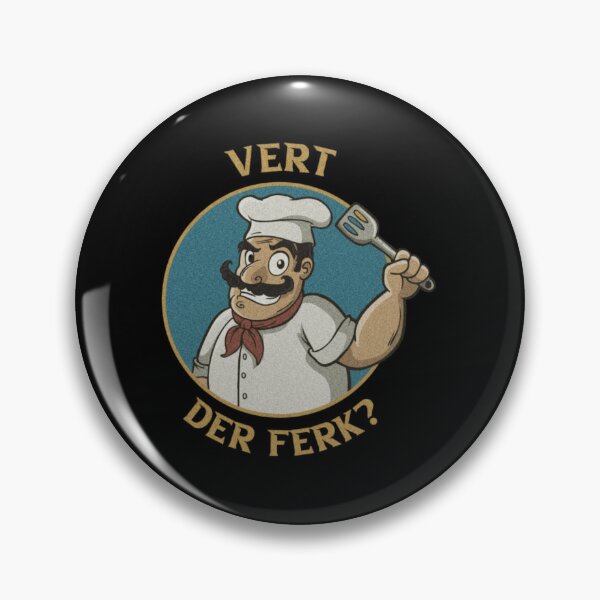 Item preview, Vert Der Ferk Chef Vintage Gift designed and sold by ManuelAlcala.