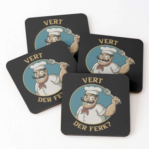 Item preview, Vert Der Ferk Chef Vintage Gift designed and sold by ManuelAlcala.