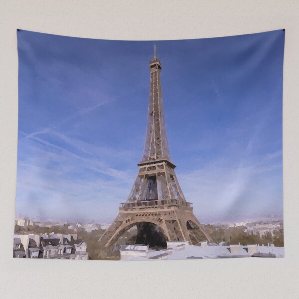 Item preview, Eiffel Tower on a Sunny Day - Watercolour Style designed and sold by WWWC2288.