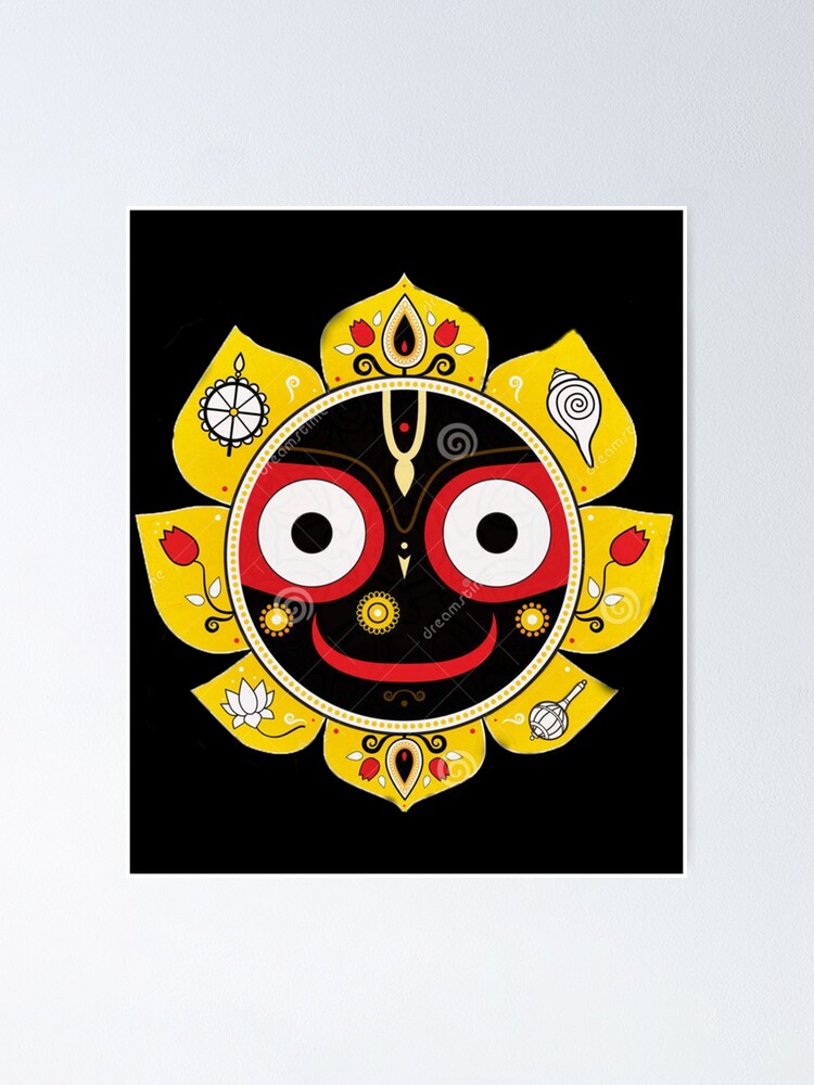 Image of Lord Jagannath with Sri krishna-MS617309-Picxy