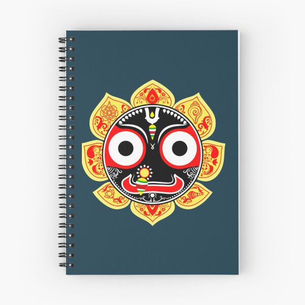 Item preview, Jagannath the lord of universe in Hinduism. Treditional art style of India known as pattachitra designed and sold by LittleYorkshire.