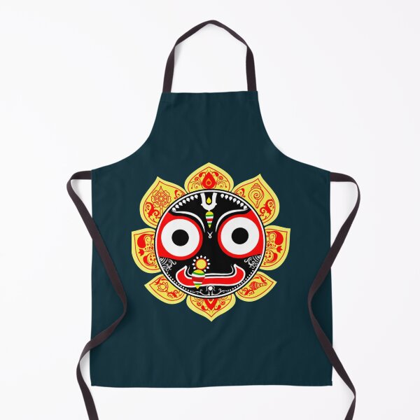 Item preview, Jagannath the lord of universe in Hinduism. Treditional art style of India known as pattachitra designed and sold by LittleYorkshire.