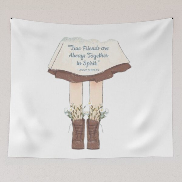 Item preview, Anne Of Green Gables Quotes Friendship designed and sold by LunaticArtWork.