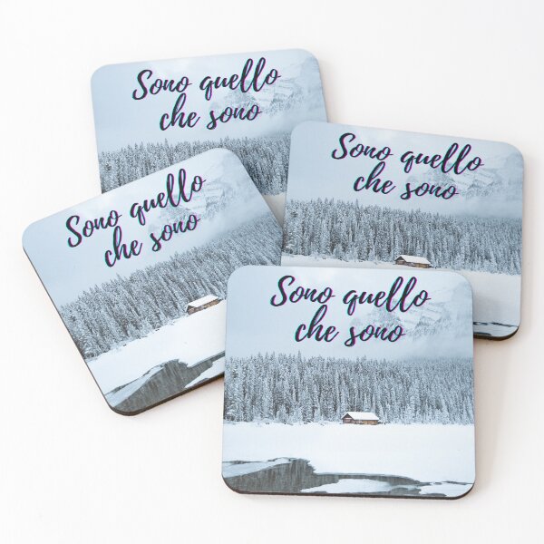 Item preview, I am what I am - popular Italian quotes theme gifts  designed and sold by RebelliousRosee.