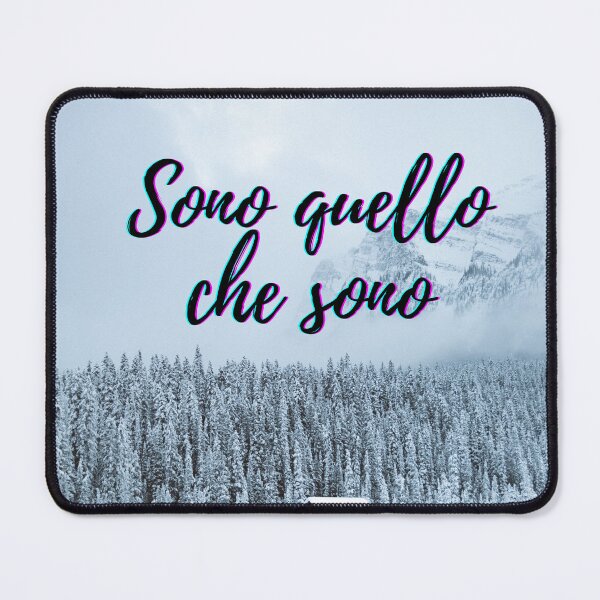 Item preview, I am what I am - popular Italian quotes theme gifts designed and sold by RebelliousRosee.