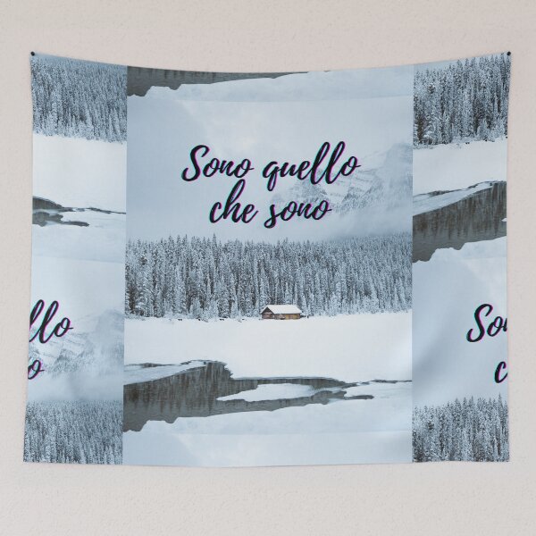 Item preview, I am what I am - popular Italian quotes theme gifts  designed and sold by RebelliousRosee.