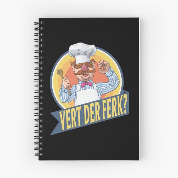 Item preview, Cute Funny Swedish Chef Knife Vert Der Ferk Mantul designed and sold by ManuelAlcala.