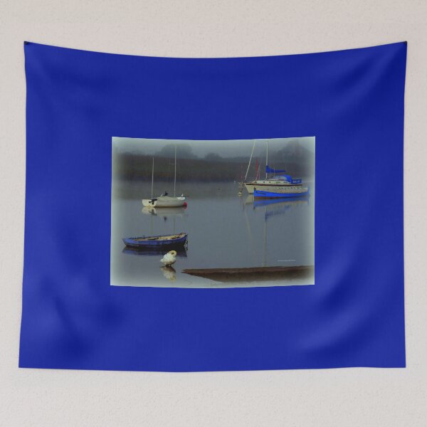 Item preview, Boats in the Mist designed and sold by Charmiene Maxwell-Batten.
