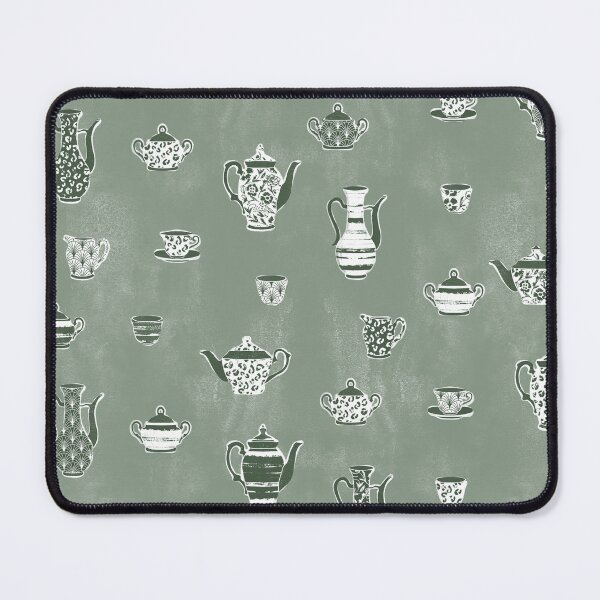 Item preview, Sage Green Tea Party designed and sold by Carolina Diaz.