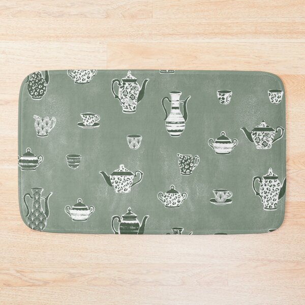 Item preview, Sage Green Tea Party designed and sold by Carolina Diaz.