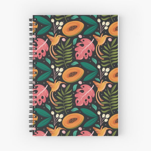 Item preview, Papaya Jungle Pattern designed and sold by Kaela Soltoff.