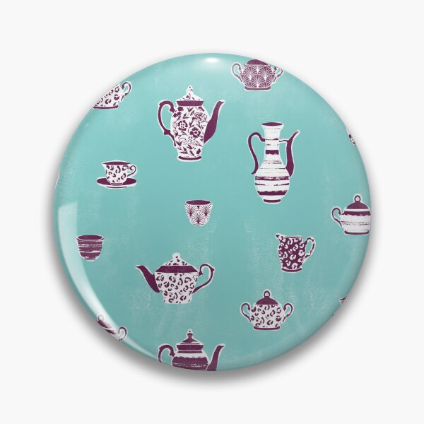 Item preview, Turquoise Tea Party designed and sold by Carolina Diaz.