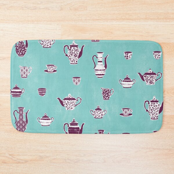 Item preview, Turquoise Tea Party designed and sold by Carolina Diaz.