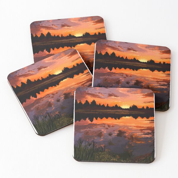 Item preview, Lake Sunset designed and sold by artelu-cr.