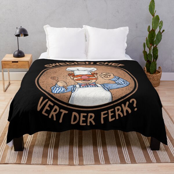 Item preview, Vert Der Ferk swedish chef art gift designed and sold by ManuelAlcala.