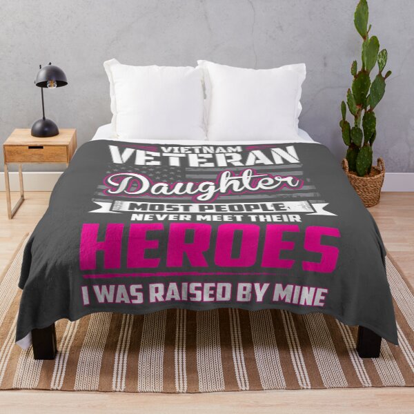 Item preview, Vietnam Veteran Daughter Raised By My Hero designed and sold by ridiqeqi.