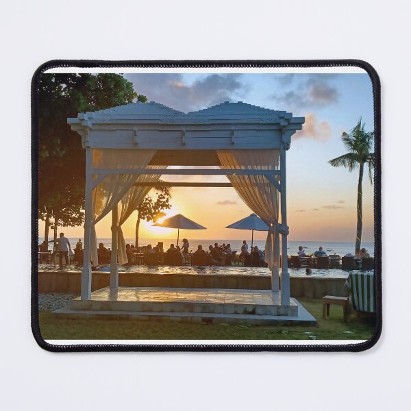 Item preview, Sunset at Bali Garden BeachResort, Kuta, Indonesia designed and sold by Kirsten Covington.