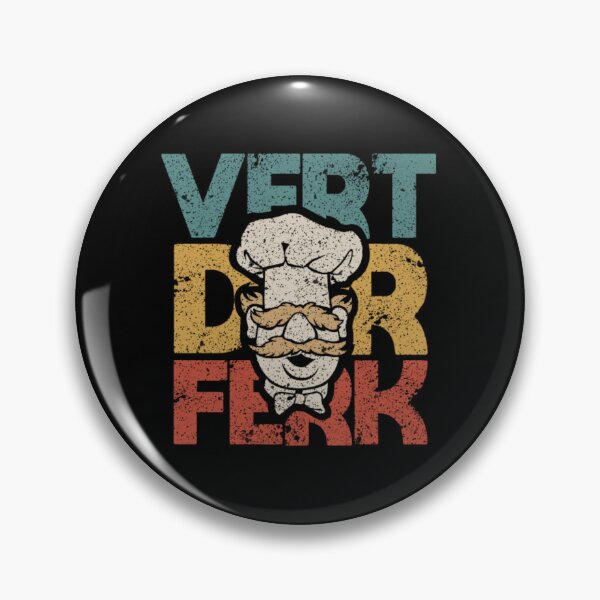 Item preview, vert der ferk swedish cheff meme retro distressed designed and sold by ManuelAlcala.