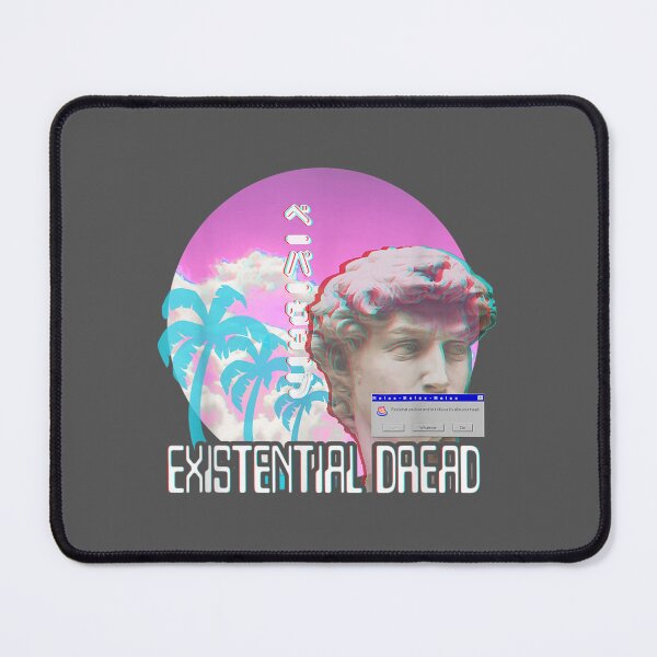 Artikelvorschau, Existential Dread Vaporwave Harajuku Streetwear entworfen und verkauft von ridiqeqi.