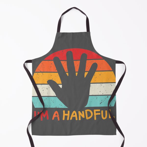 Item preview, I'm a Handful Five Year Old Vintage 5th Birthday Youth designed and sold by ridiqeqi.