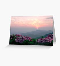 Rhododendron Sunrise Greeting Card