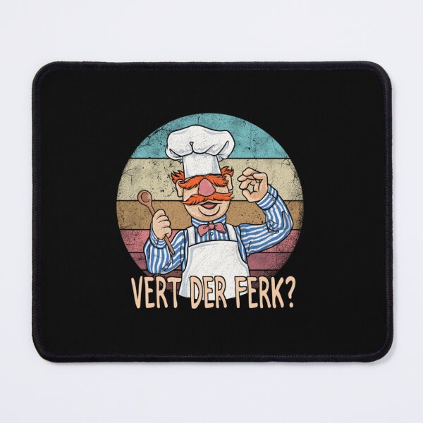 Item preview, Swedish Chef Knife Vert Der Ferk the swedish chef Retro designed and sold by ManuelAlcala.