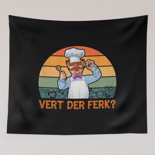 Item preview, Swedish Chef Knife Vert Der Ferk Vintage Gift designed and sold by ManuelAlcala.