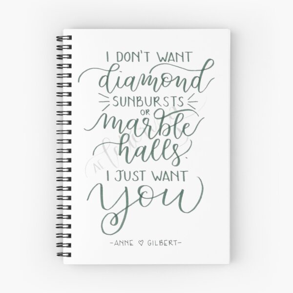 Item preview, Anne Of Green Gables Quotes I Want You designed and sold by LunaticArtWork.