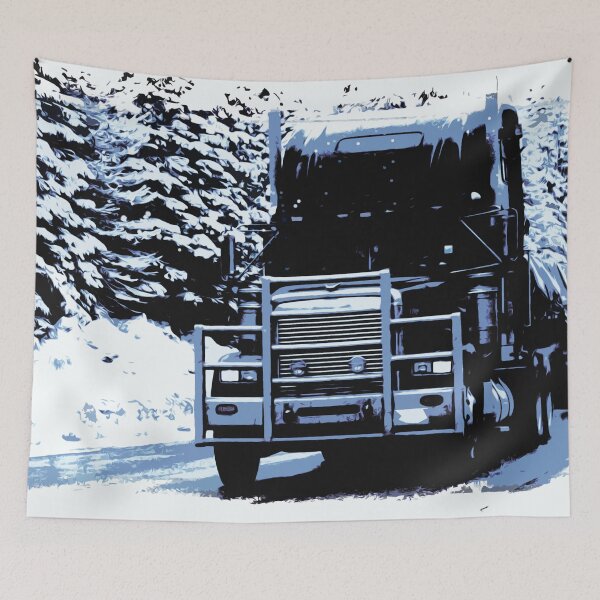 Item preview, Winter Warrior -  Long Haul Truck Driver designed and sold by NaturePrints.