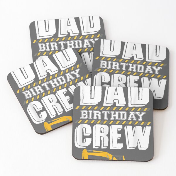 Item preview, Dad Birthday Crew Construction Worker Hosting Party designed and sold by ridiqeqi.