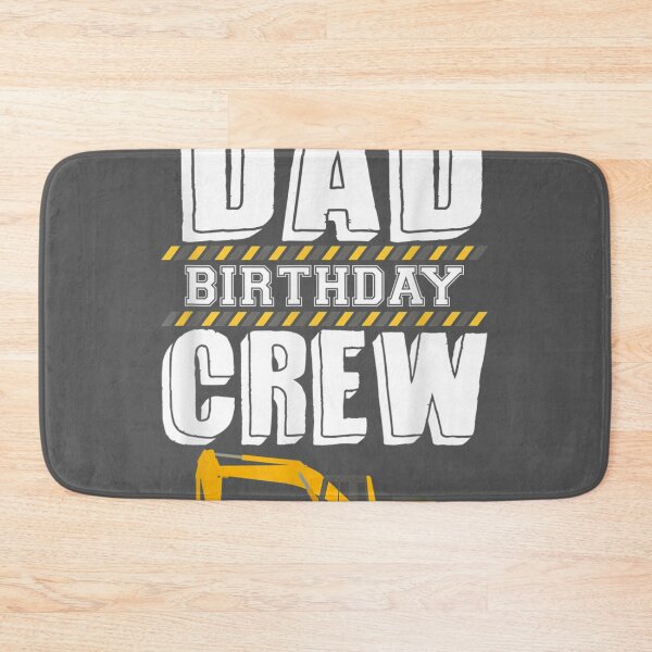 Item preview, Dad Birthday Crew Construction Worker Hosting Party designed and sold by ridiqeqi.