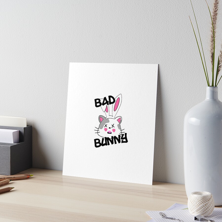 Bad Bunny Dodgers 55 cute | Photographic Print