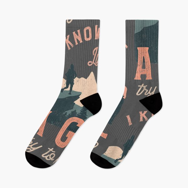 Item preview, Female Hiker Hiking I Know I Hike Like A Girl designed and sold by ridiqeqi.