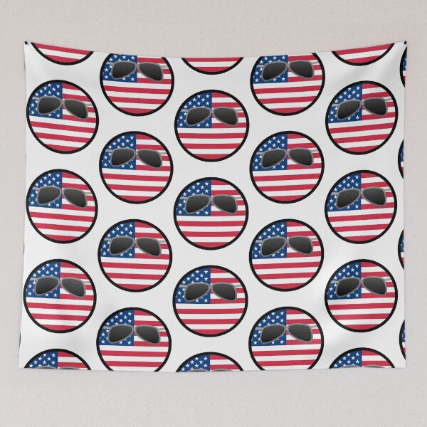Item preview, America ball     designed and sold by HappyJanDesign.