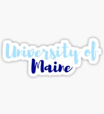 University of Maine Sticker