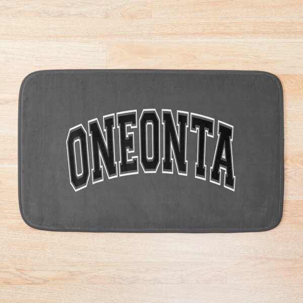 Item preview, Oneonta NY New York Varsity Style Red with Black Text designed and sold by ridiqeqi.