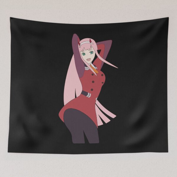 Item preview, Zero Two Dance (HD ILLUSTRATION) (TikTok Vietnamese Music 2020) Sticker designed and sold by Lemed36tea.