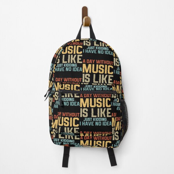 Item preview, A day without music is like just kidding, i have no idea Funny Gift Idea for Music Teacher designed and sold by WilliamSpinka.
