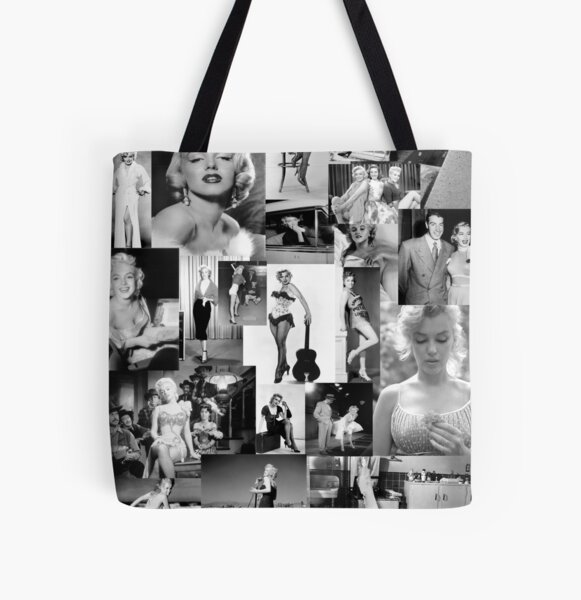  Midsouth Products Norma Jeane as Marilyn Large Tote Bag - Color  collage Multi : Everything Else