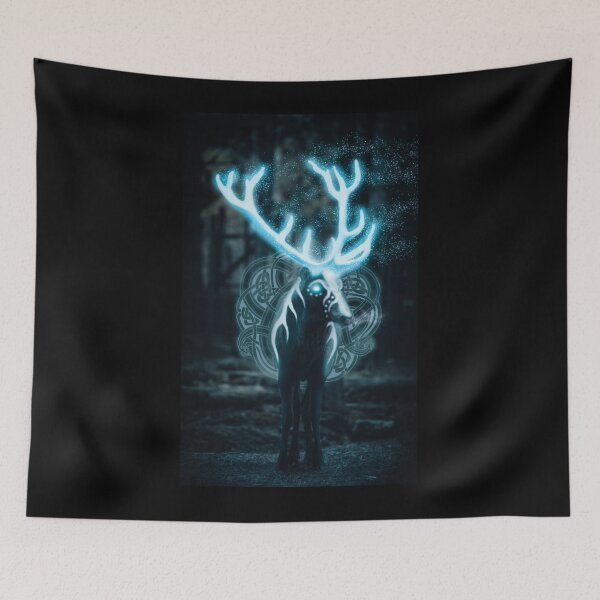Item preview, Eikthnyrnir Cerf mythique nordique designed and sold by MohitDe.