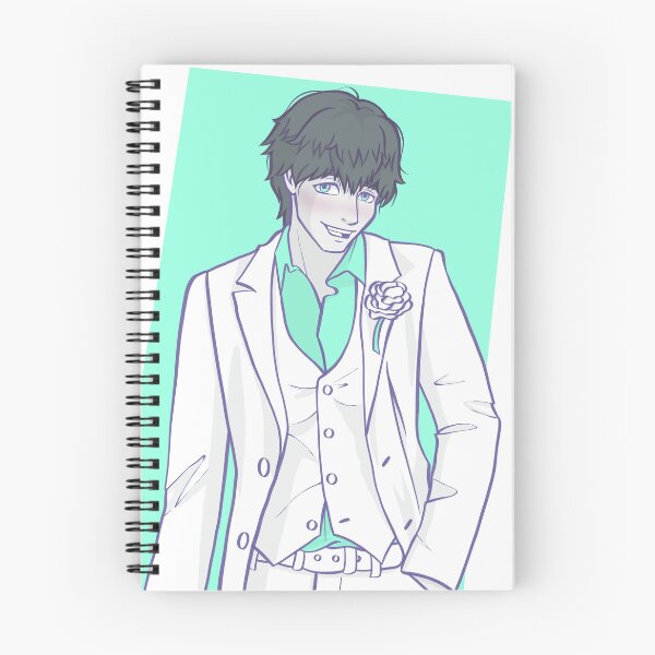 Item preview, FFXIV Hermes/Fandaniel in a suit from Final Fantasy 14: Endwalker designed and sold by YA Lit Reads.