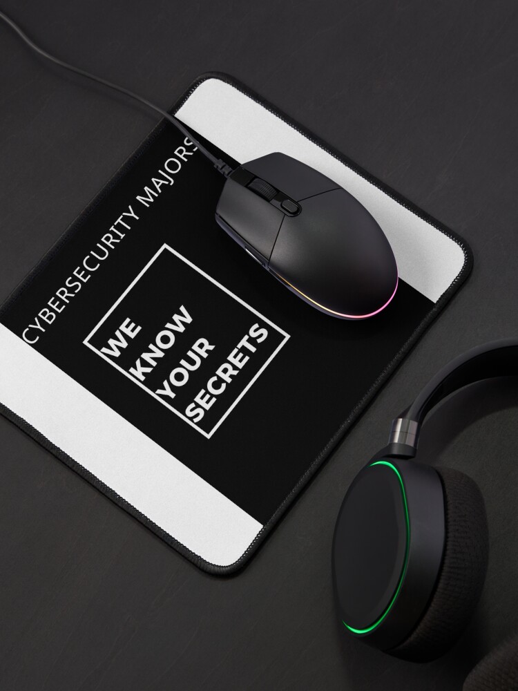 Alternate view of Cybersecurity Merch & Stuff Mouse Pad