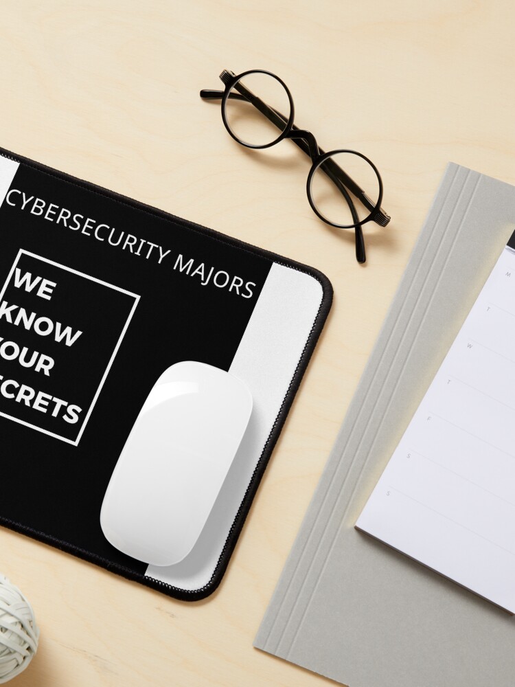 Alternate view of Cybersecurity Merch & Stuff Mouse Pad