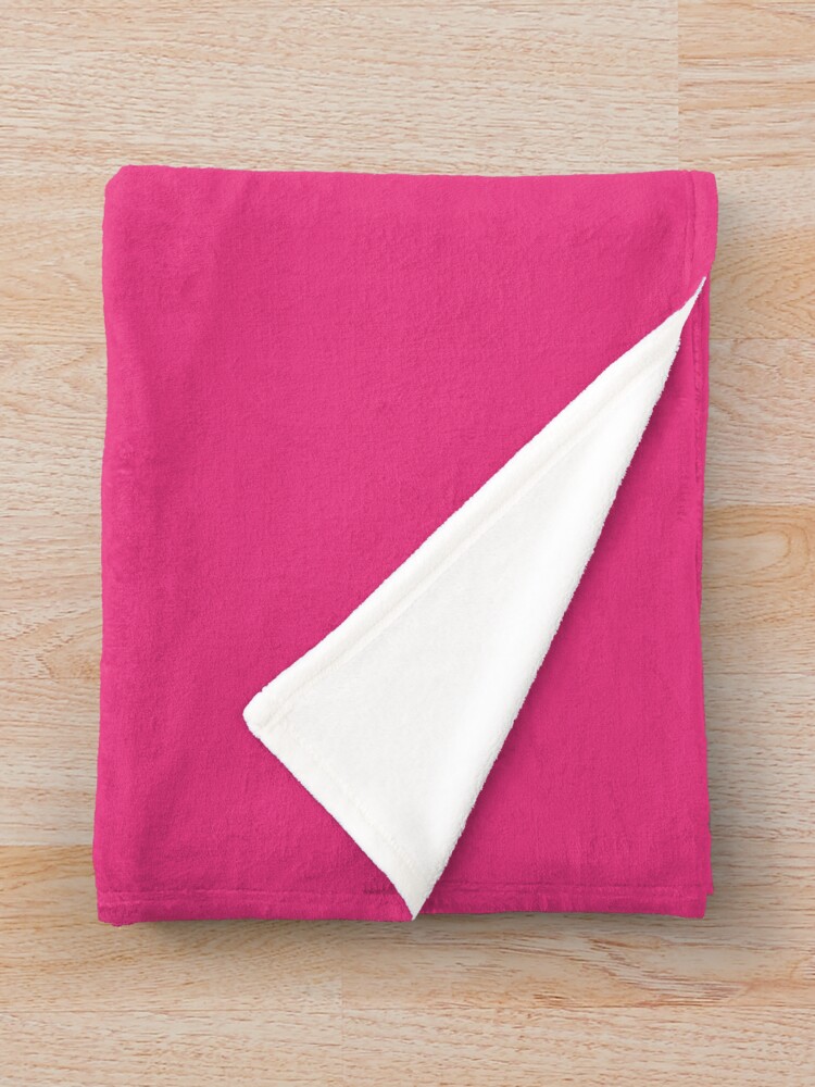 Cerise pink throw discount blanket