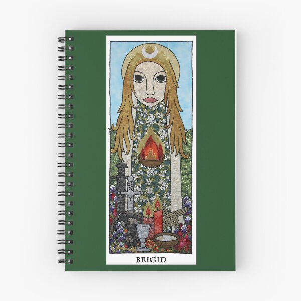 Item preview, Brigid, Goddess of the returning light designed and sold by PollyLind.