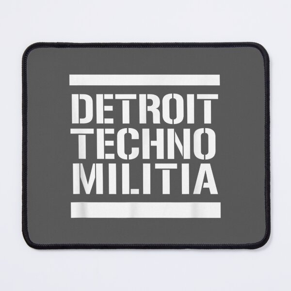 Item preview, Detroit Techno Militia Classic Size Logo designed and sold by ridiqeqi.