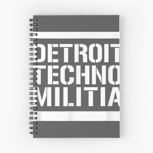 Item preview, Detroit Techno Militia Classic Size Logo designed and sold by ridiqeqi.