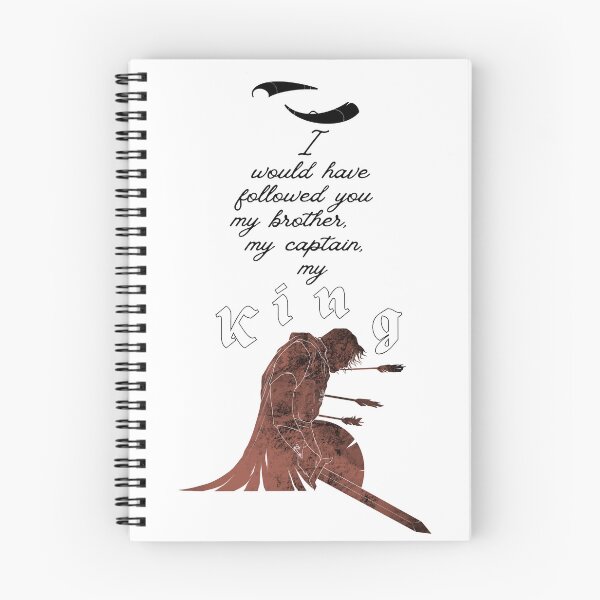 Item preview, My Brother, My Captain, My King Boromir Quote designed and sold by cre8ivemango.