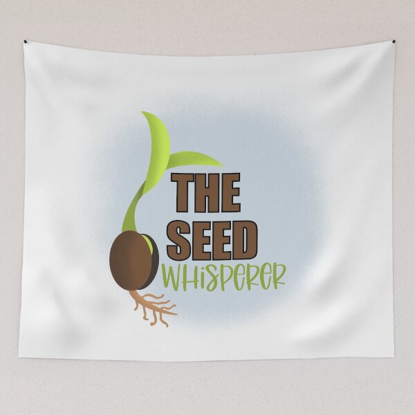 Item preview, The Seed Whisperer Gardener Germination Farmer designed and sold by Gsallicat.