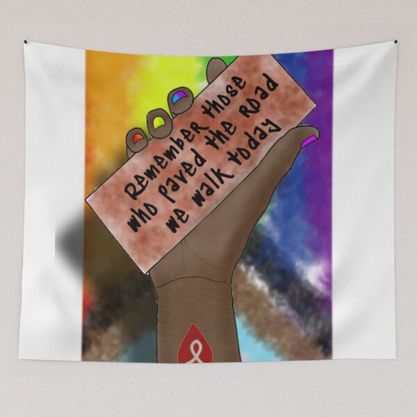 Item preview, Stonewall AIDs Awareness Pride designed and sold by Izzy-MEIAGD.